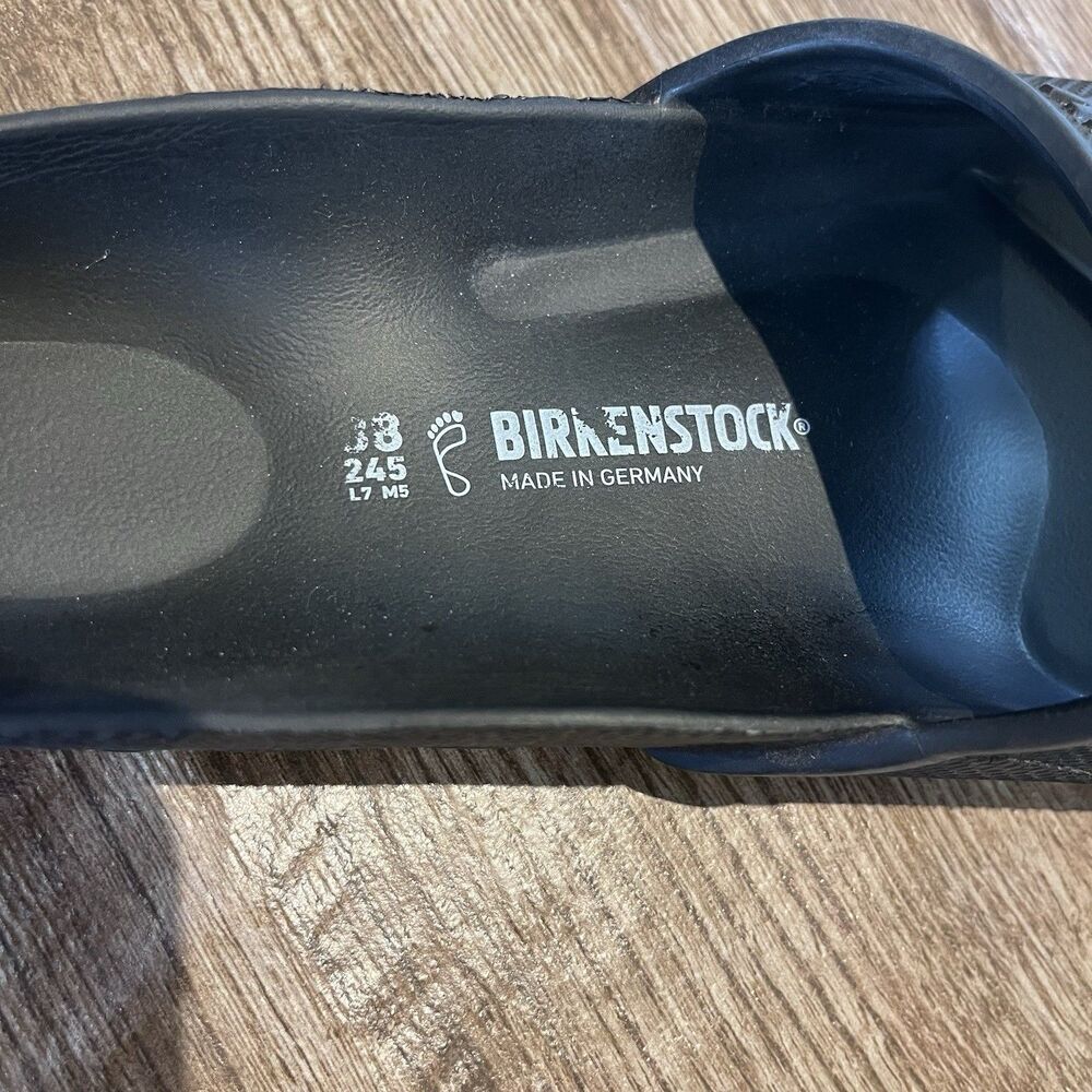 Birkenstock Barbados EVA Slide Sandals Black Men’s US 5 EU 38 Women’s US 7 Shoes - Picture 8 of 10